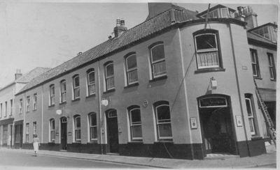 The Pub
Grandfather Franks pub in Jersey
Not shown is the watchmaker shop to the right.
